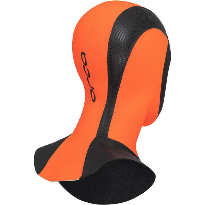 2024 Orca Hi-Vis Neoprene Swim Hood NA4148 - Hi Vis Orange